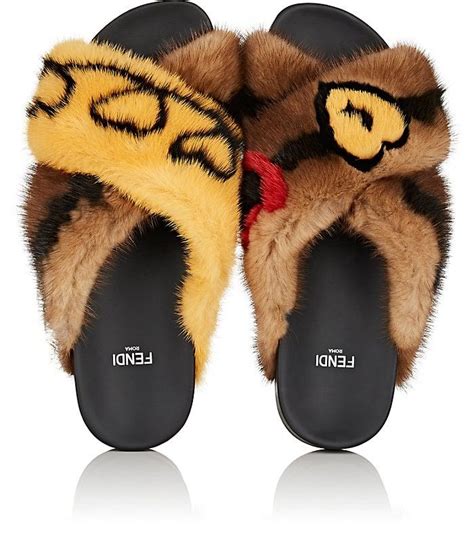 barneys fendi slides|Designer Fendi Women's .